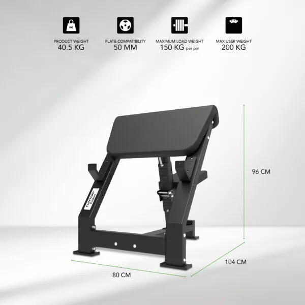 Tunturi Platinum Scott bicepszpad - Image 7