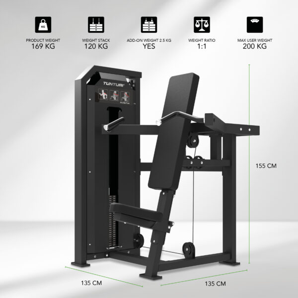 Tunturi Platinum vállból nyomó gép - Image 9