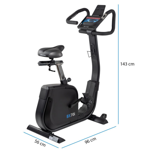 Cardiostrong BX70i Touch érintőképernyős szobakerékpár - Image 7